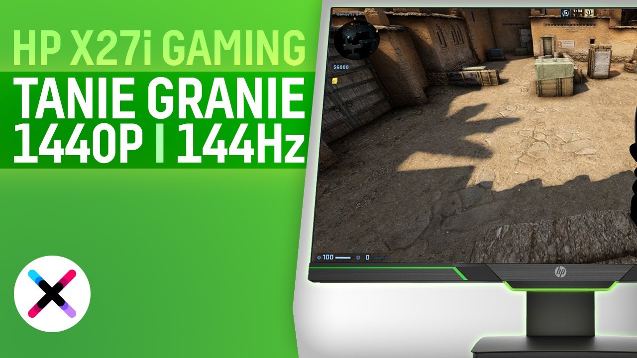 OPTYMALNY WYB&Oacute;R DLA GRACZA! 🔥 | Test, recenzja HP X27i Gaming z matrycą IPS 1440P i 144Hz