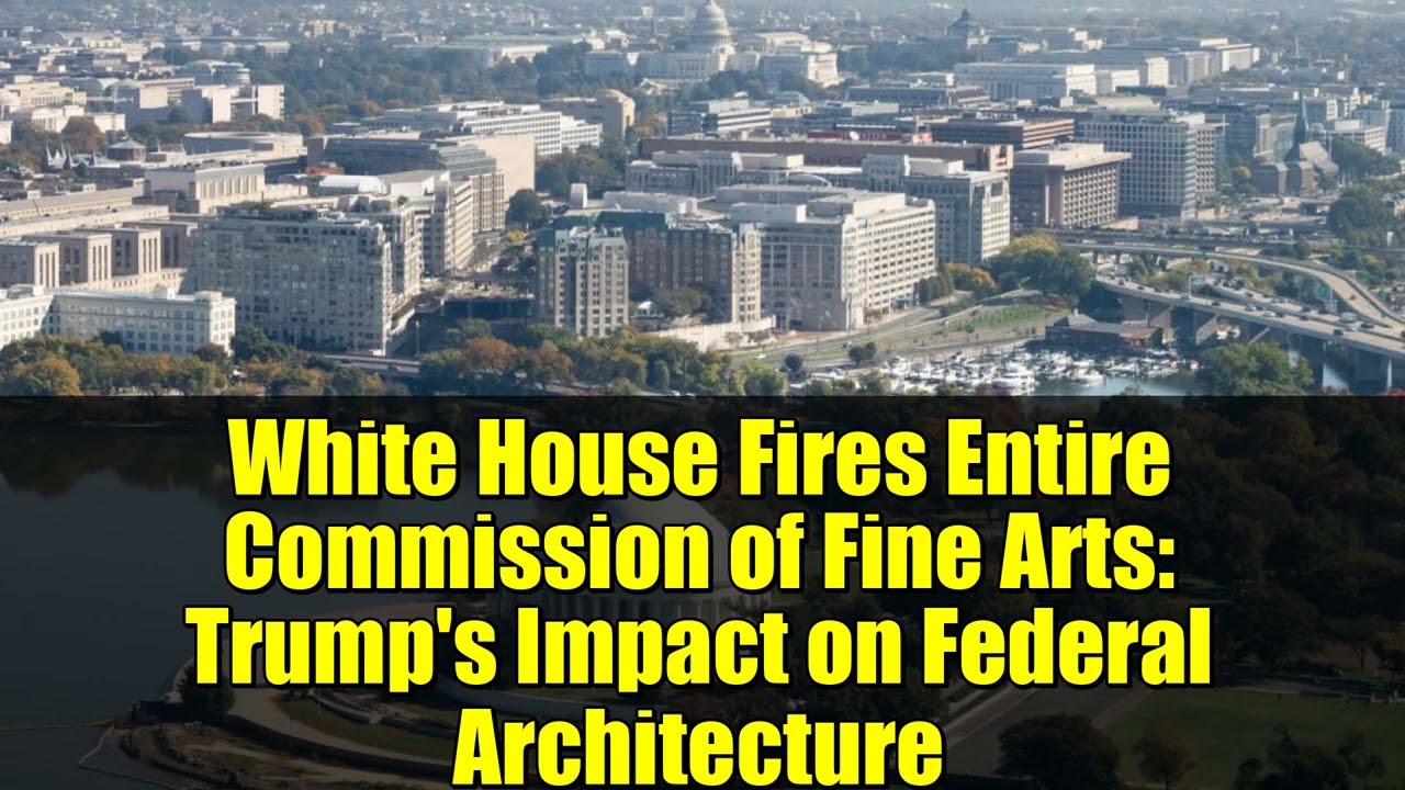Белый дом распустил всю комиссию по изобразительным искусствам. Влияние Трампа на федеральную арх...