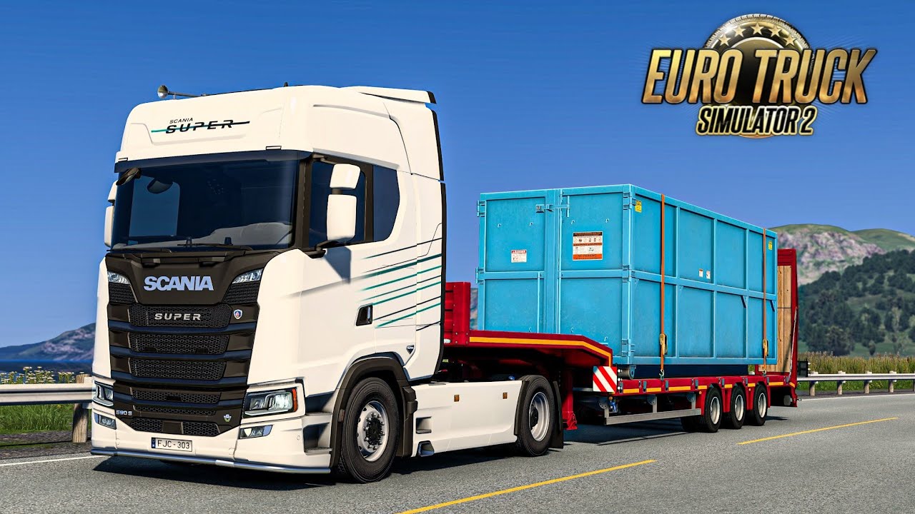ETS2 - NORDIC HORIZONS Release | New Scania V8 | Tromso - Narvik | Euro Truck Simulator 2 - Gameplay
