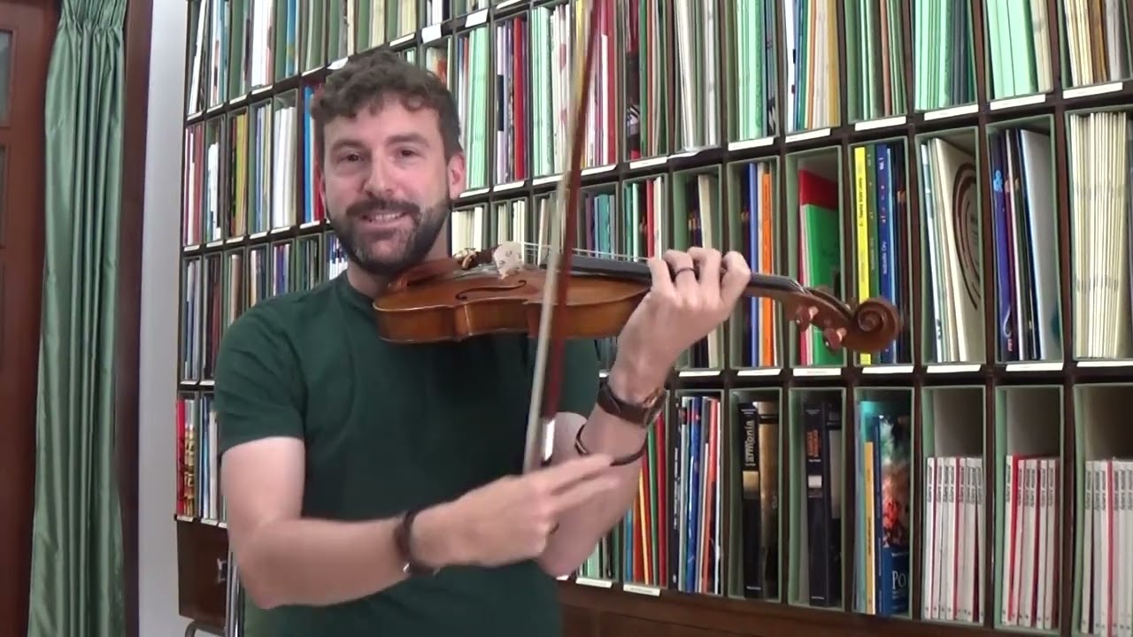 Tomás Cunsolo: Biomecánica del violín (entrevista)