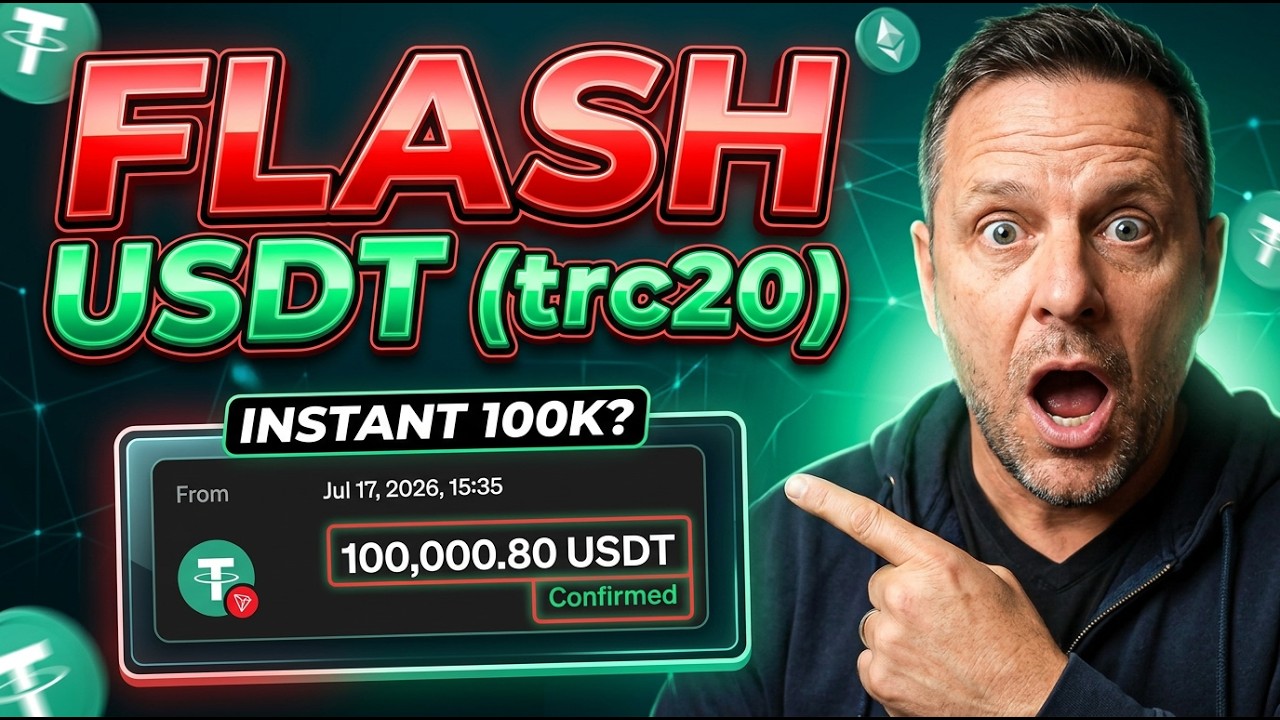 Is Flash USDT Real? Live 100,000 USDT Transaction Test