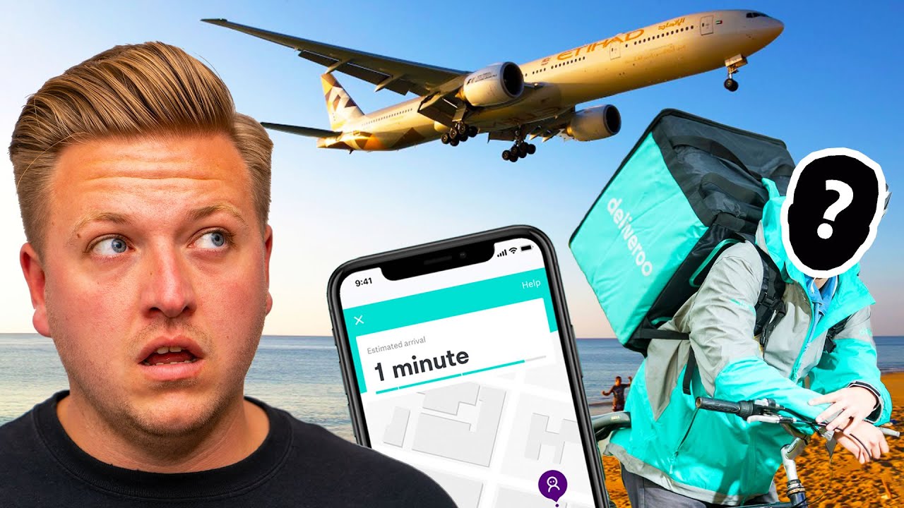 Flying Wherever My Deliveroo Rider Is From