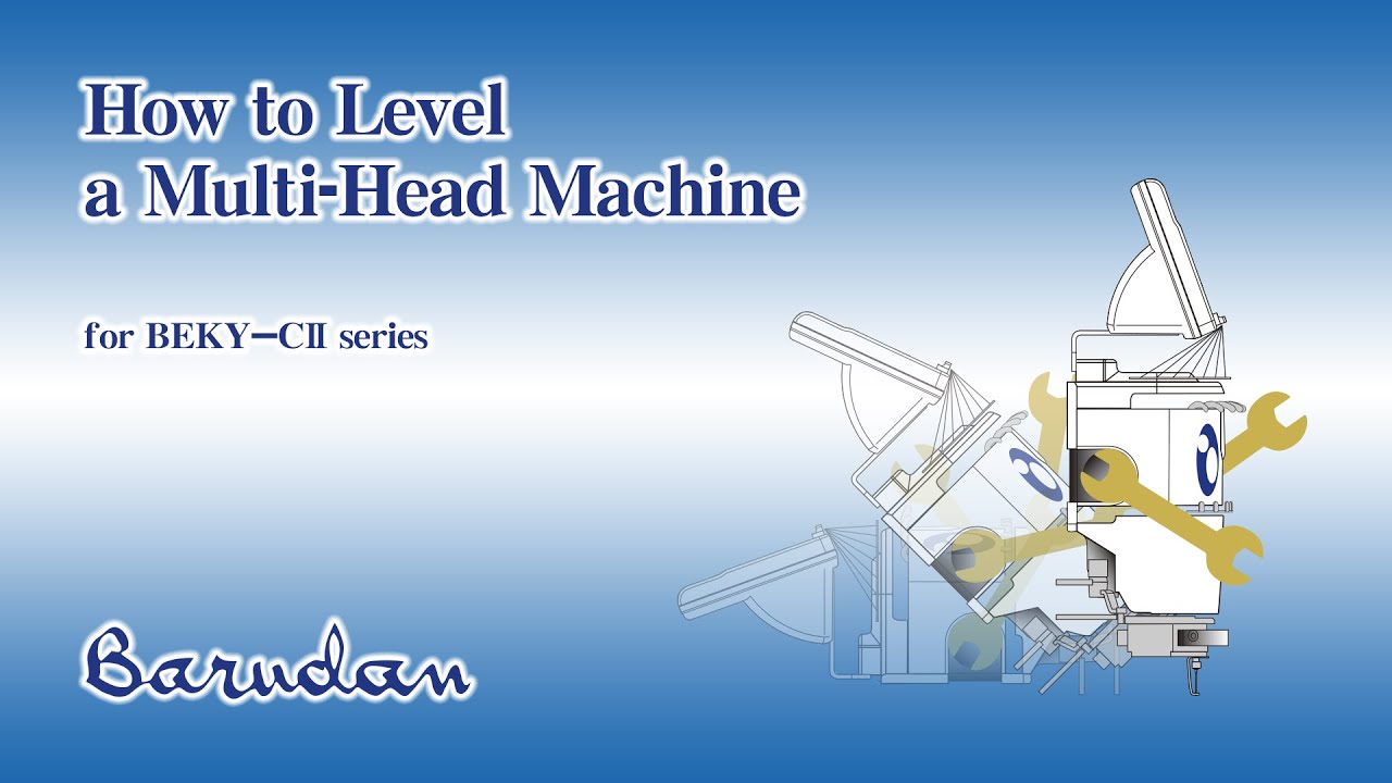 How to Level a Multi-Head Machine