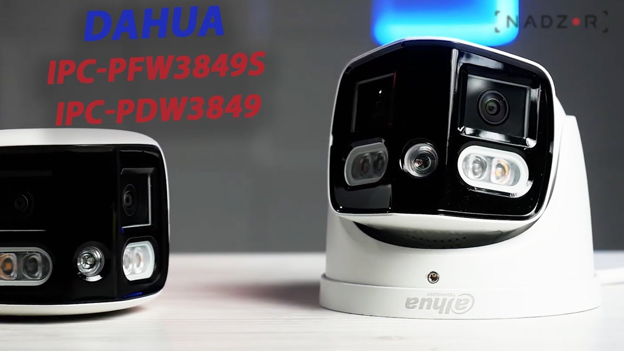 Камери з подвійними об’єктивами Dahua DH-IPC-PDW3849 та PDW3849S - огляд від nadzor.ua