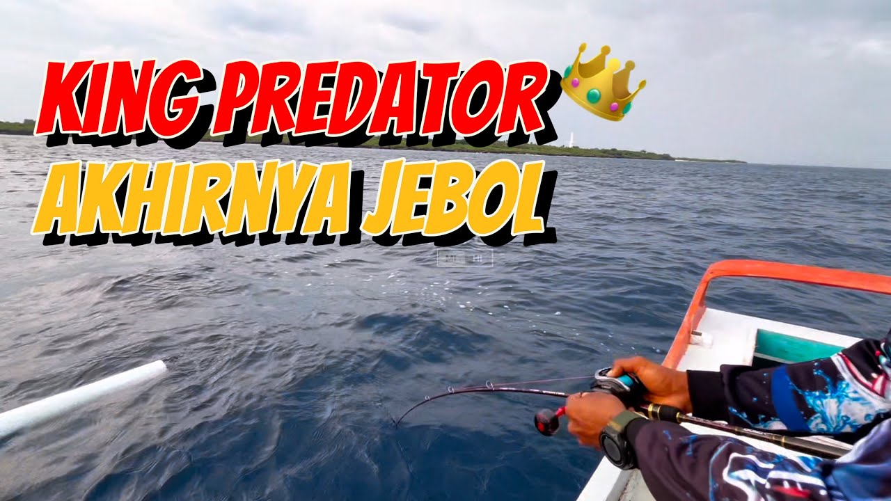 Detik-detik Reel King Predator 400L JEBOL di Tarik Babon Black GT Penghuni Kapal Karam