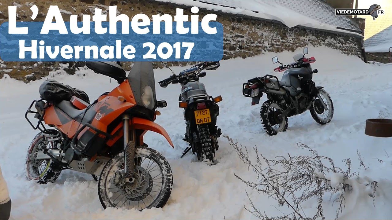 Hivernale ▶▶ l'Authentic 2017... ça pique ! [Honda 750 Africa Twin]