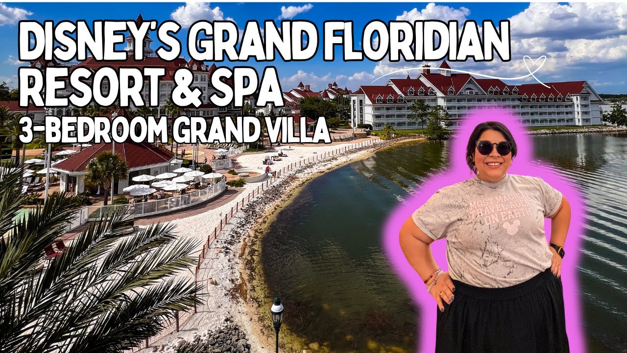 Курорт Disney's Grand Floridian Resort & Spa: обзор гранд-виллы с 3 спальнями, просмотр фейерверк...