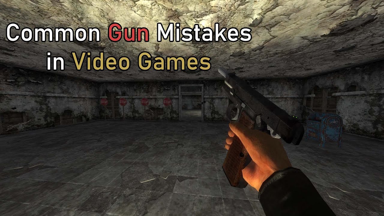 Common Gun Mistakes in Video Games