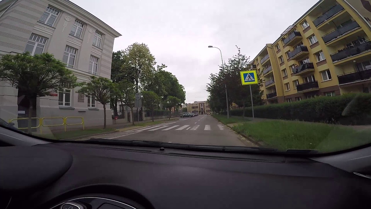 Trasa egzaminacyjna w Łomży cz. 21