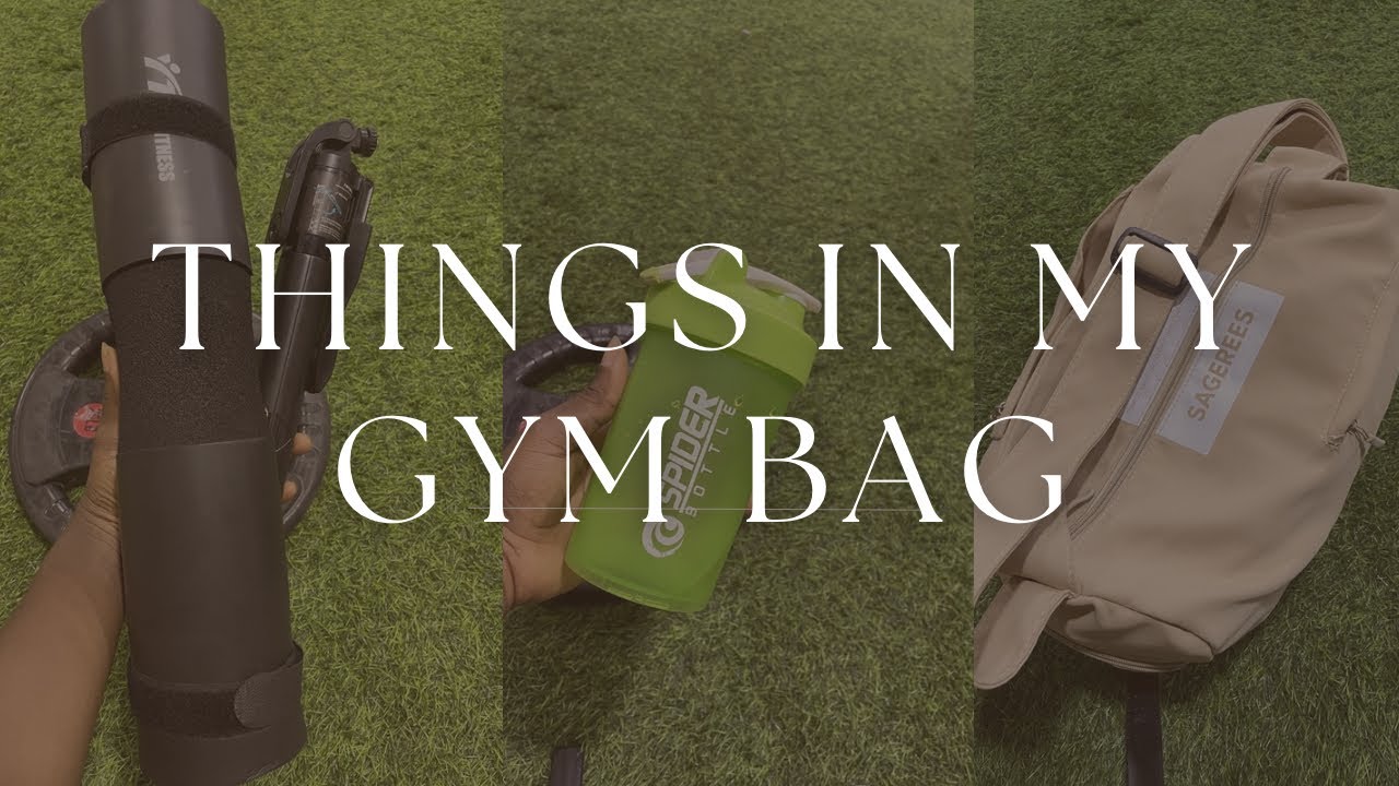 EVERYTHING IN MY GYM BAG 🏋🏻#viral #trending #gym #gymmotivation #gymlife #viralreels #fit 