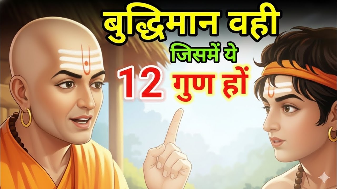 बुद्धिमान व्यक्ति में ये 12 लक्षण होते हैं | chanakya niti | Signs Of intelligent Person
