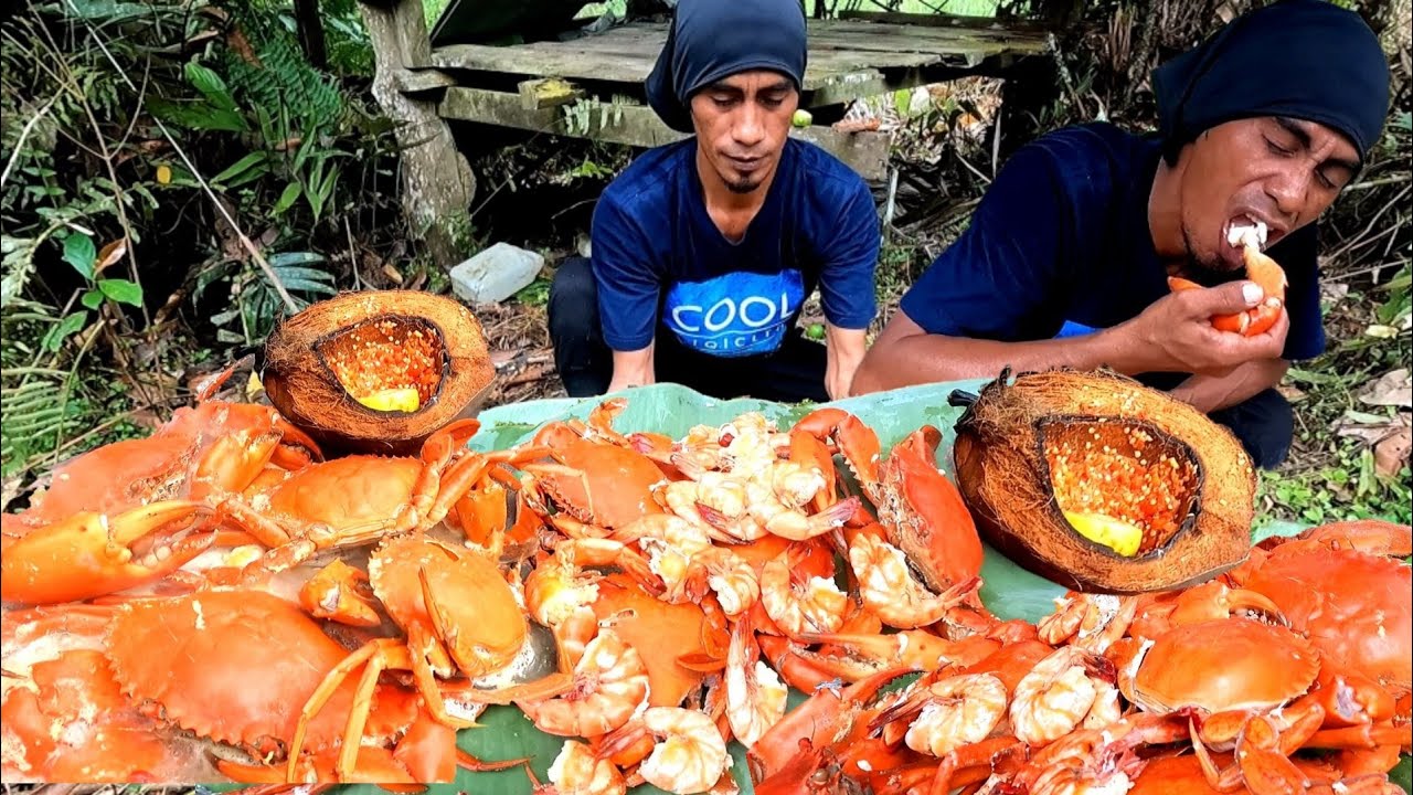 NIKMAT!! KEPITING REBUS COCOL SAMBEL PEDAS | MASAK DI PONDOK