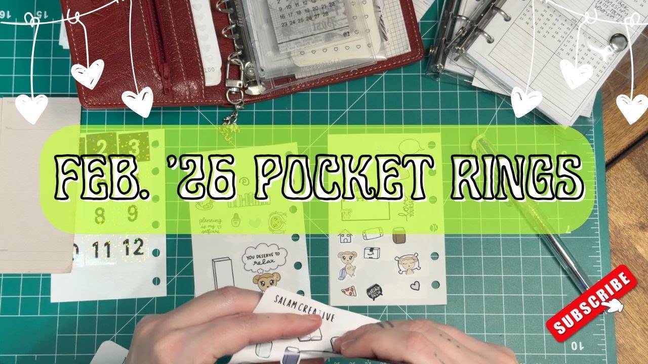 Pocket Rings Set Up // February 2026