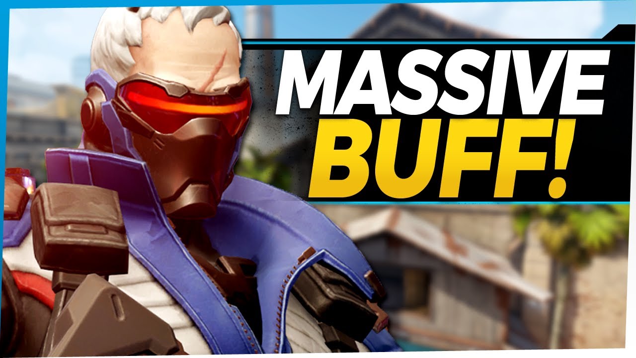 Overwatch Biggest Soldier 76 Buff Ever!