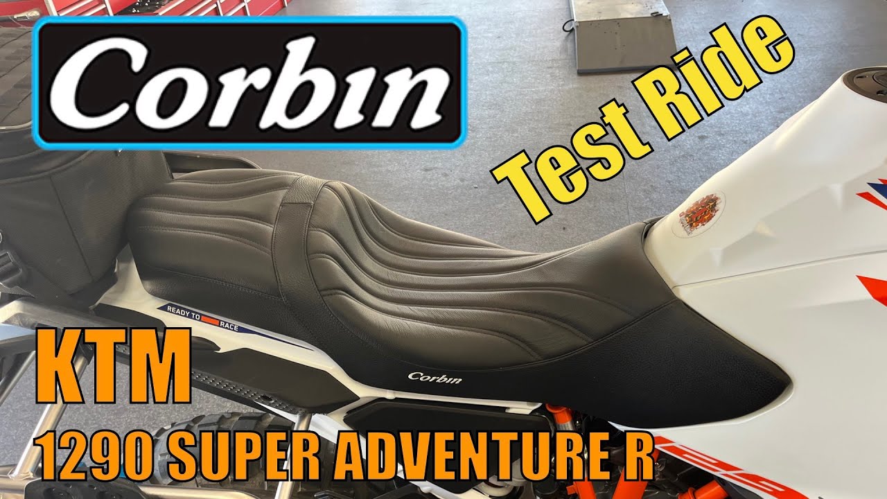 Testing a Corbin Seat on my KTM 1290 Super Adventure
