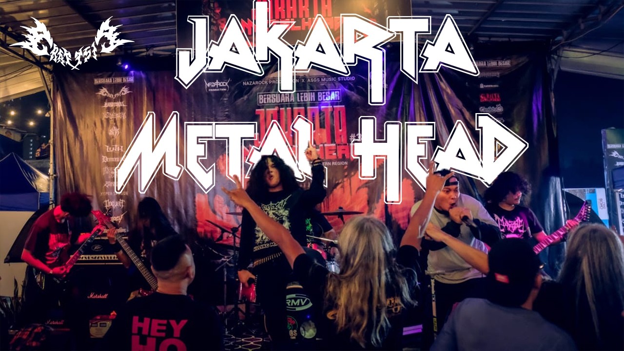 GrausiG From preparation to blastbeat Live at Jakarta Metalhead #3