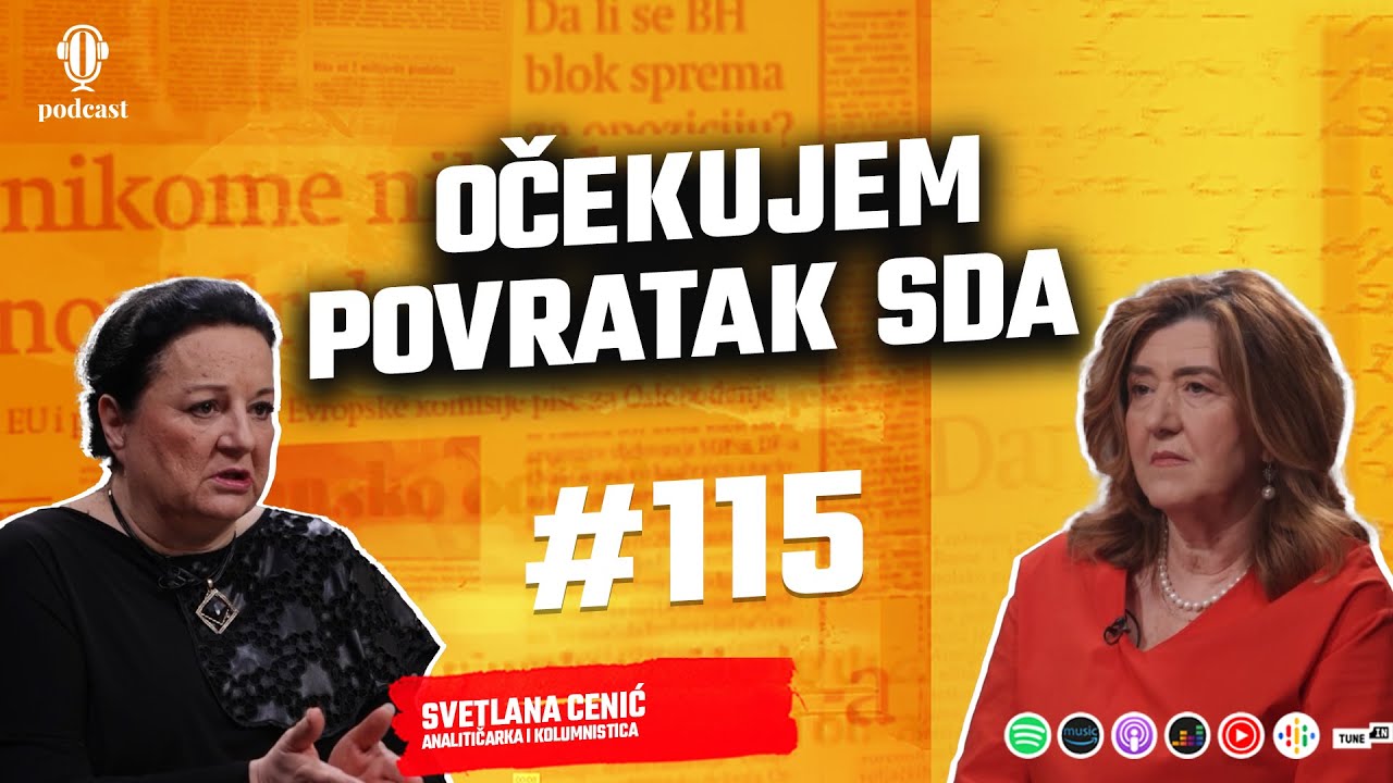 Svetlana Cenić: Iz Hrvatske su Čoviću poručili 