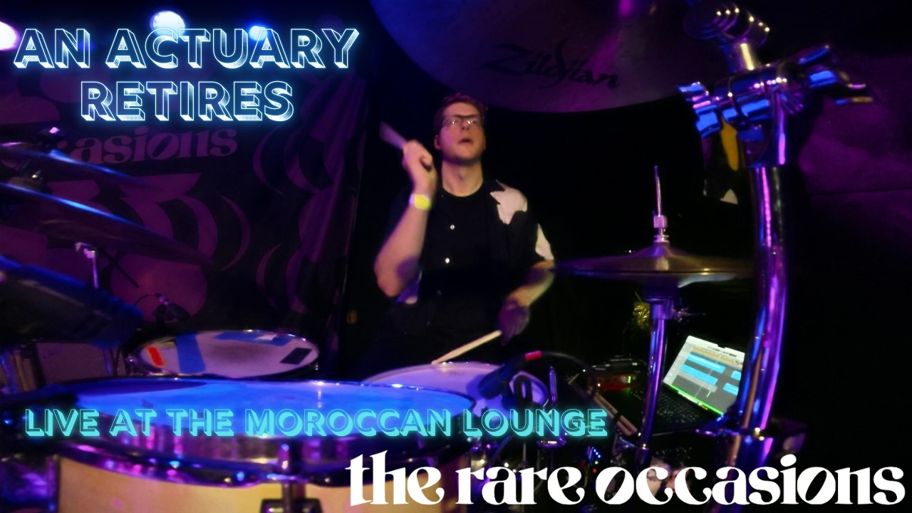 Drum Cam | The Rare Occasions – “An Actuary Retires” Live at Moroccan Lounge (LA) @Therareoccasions 