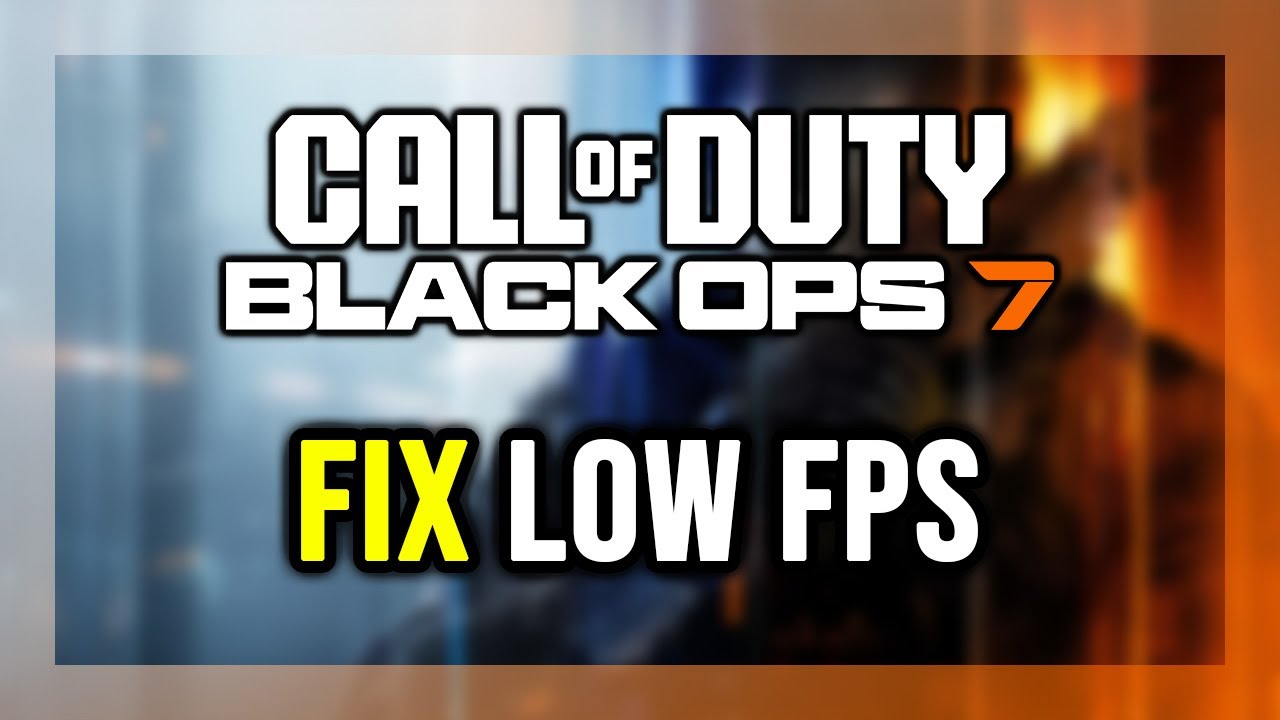 How to FIX Call of Duty: Black Ops 7 Low FPS, Lagging & Stuttering!
