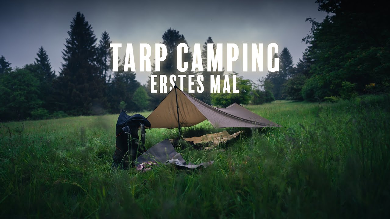 Zum ersten Mal Tarp Camping - Liteway Simplex Max erster Eindruck | Ultraleichtwandern