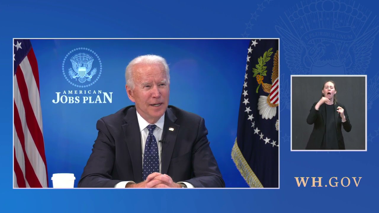 President Biden Participates in a Virtual Tour of the Proterra Electric Battery Facility