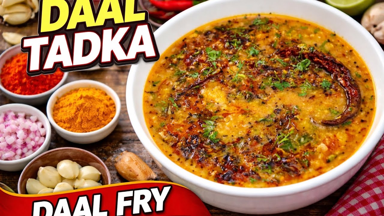 🤩Daal Tadaka# Dhaba Style Daal Fry#easycooking #food #uniquekitchencorner126 