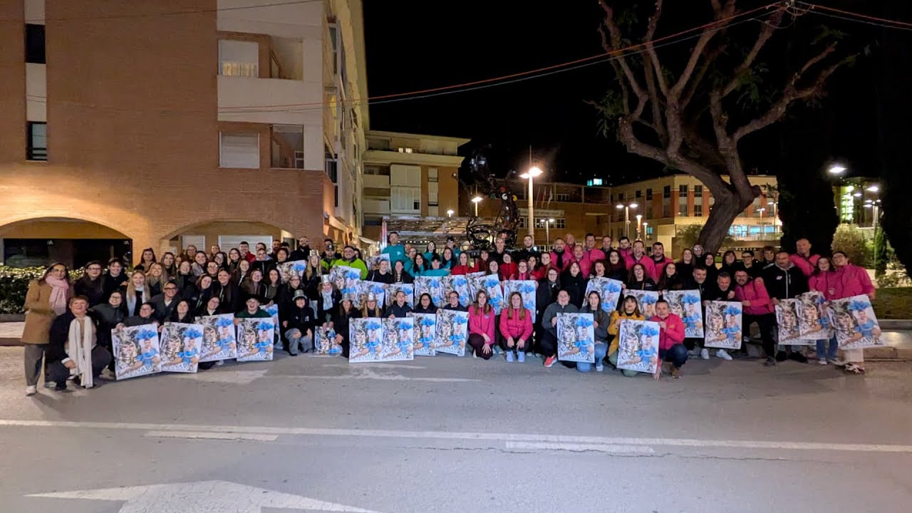 Pegada de Carteles de los Carnavales de Totana 2026