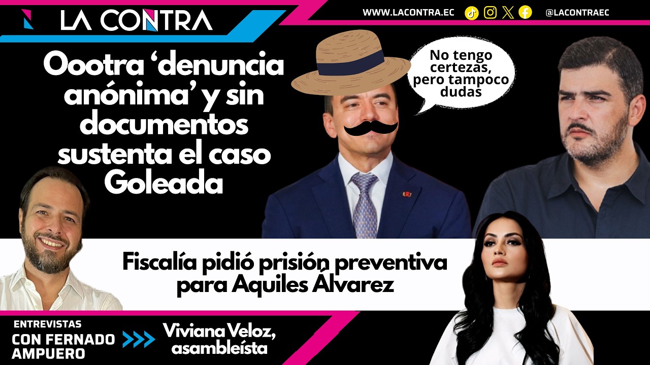 🔴FISCALÍA SUSTENTA CASO GOLEADA EN OTRA 'DENUNCIA ANONIMA' Y SIN DOCUMENTOS