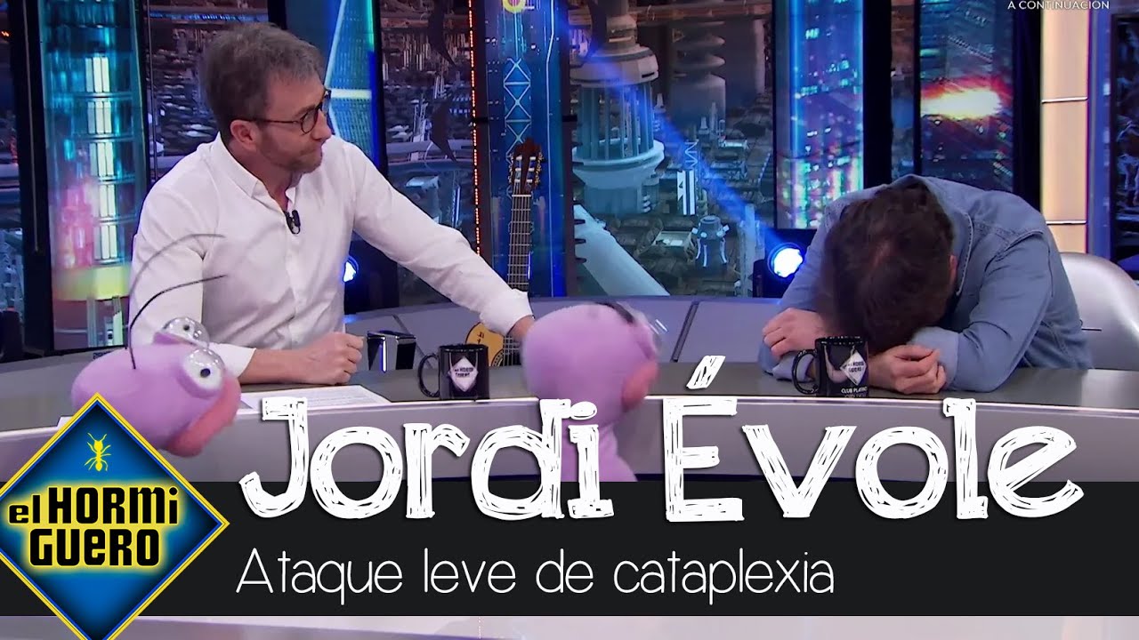 Jordi Évole vuelve a sufrir un leve ataque de cataplexia en directo: 