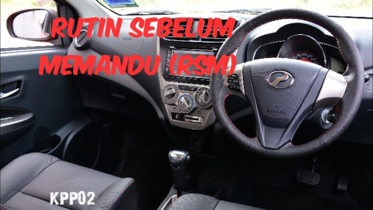 RSM Kereta Manual Axia Unisex Driving Academy