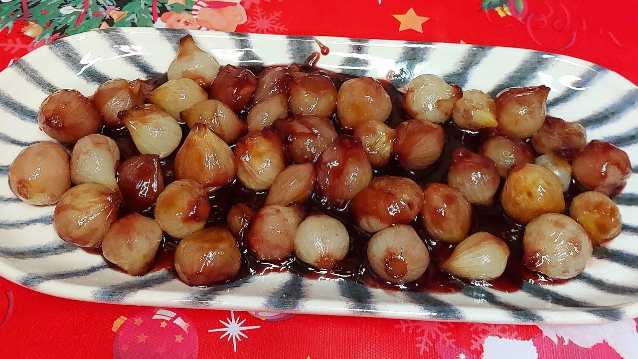 🧅CEBOLLITAS FRANCESAS GLASEADAS Y CARAMELIZADAS🎄