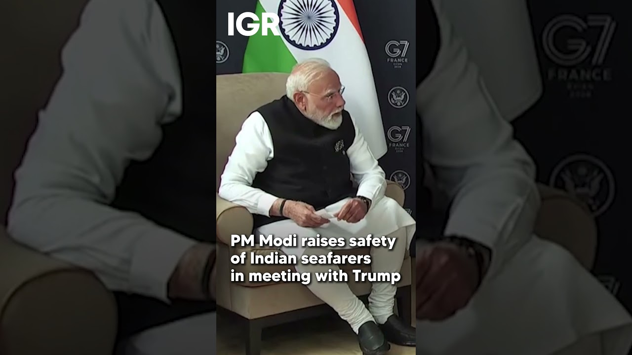 PM Modi urges protection of Indian seafarers, in meeting with Trump | IGR | India Global Review
