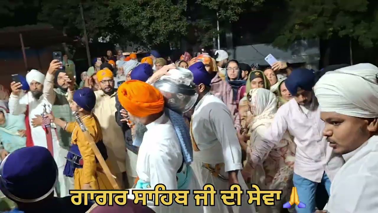 #ਤਖਤ ਸੱਚਖੰਡ ਹਜੂਰ ਸਾਹਿਬ ਵਿਖੇ ਗਾਗਰ ਸਾਹਿਬ ਦੀ ਸੇਵਾ🙏🙏