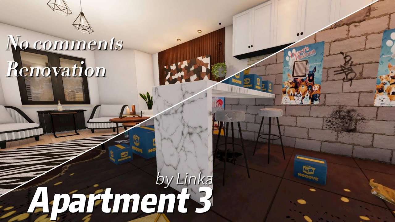 Apartment 3 Renovation I House Flipper 2 I No comments I ASMR