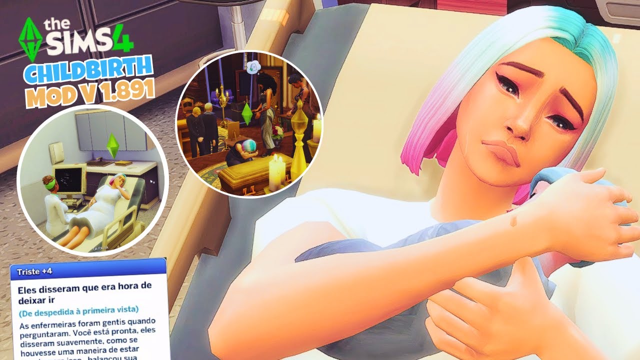 ATUALIZAÇÃO DO MOD PARTO REALISTA Sobre PERDA DA GRAVIDEZ - THE SIMS 4