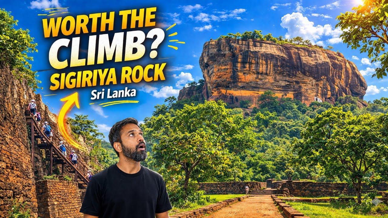 I Visited Ravana Lanka 🇱🇰?! Sigiriya: The Lion Rock Worth the Climb 😱?