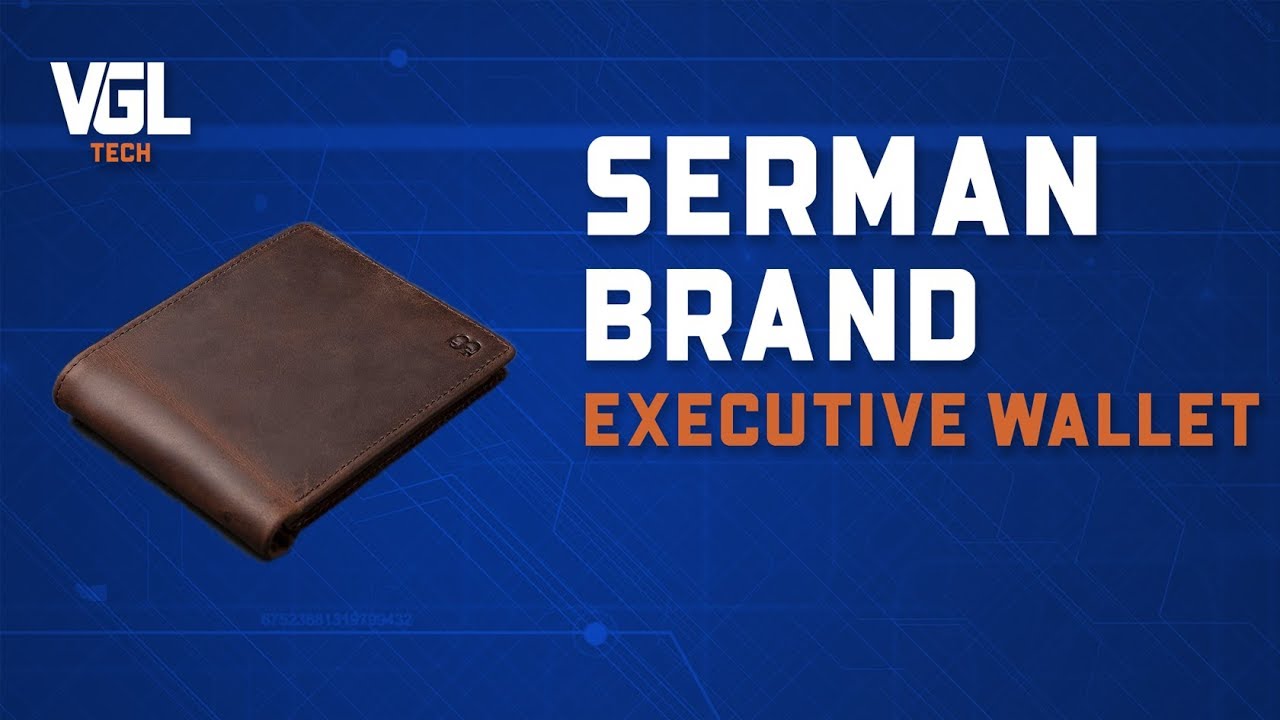 Kickstarter Serman Brand Wallet Executive Unboxing