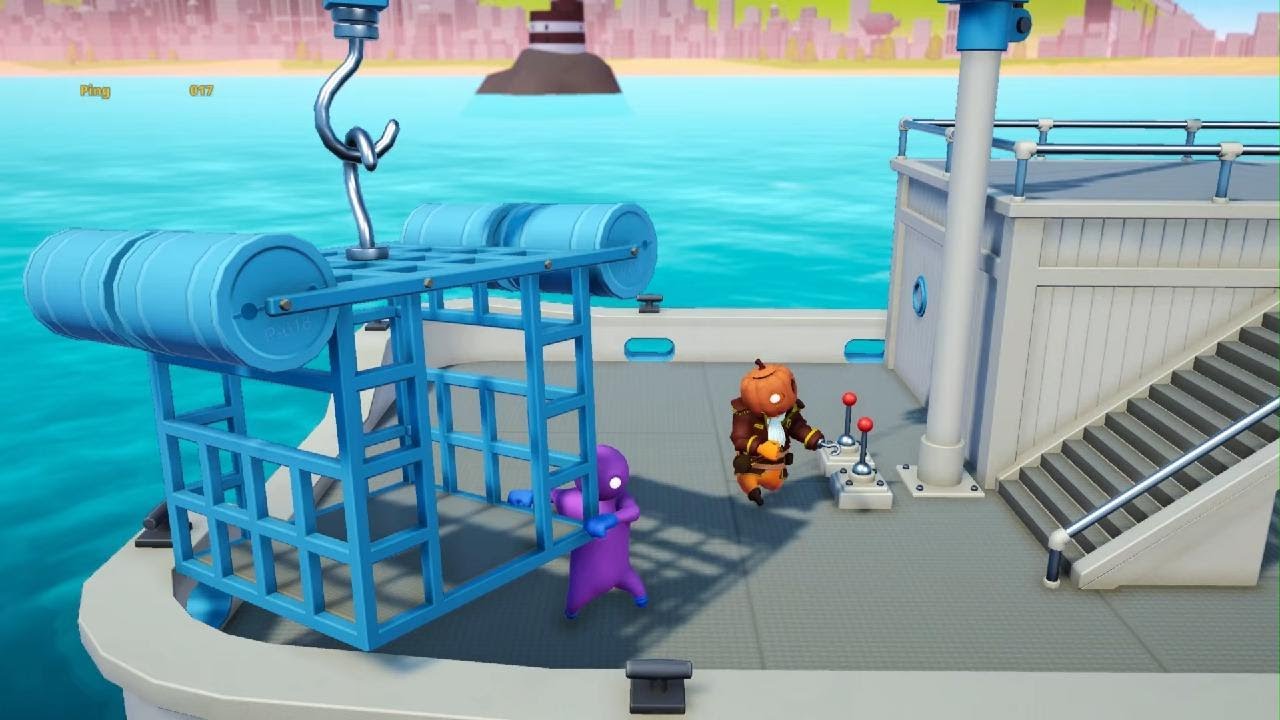 I became a pirate in gang Beasts With my friend