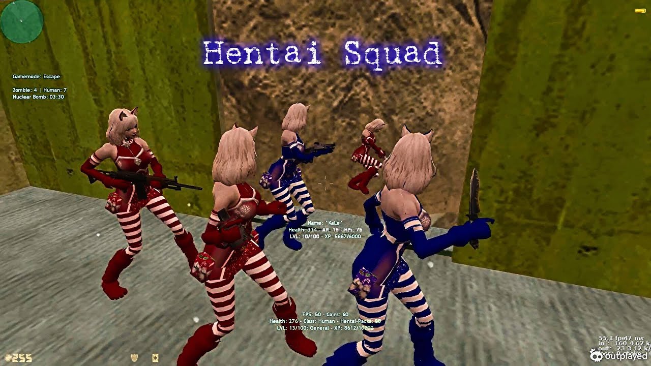 Hentai Squad I Zombie Escape map ze_jurassicpark2_v1
