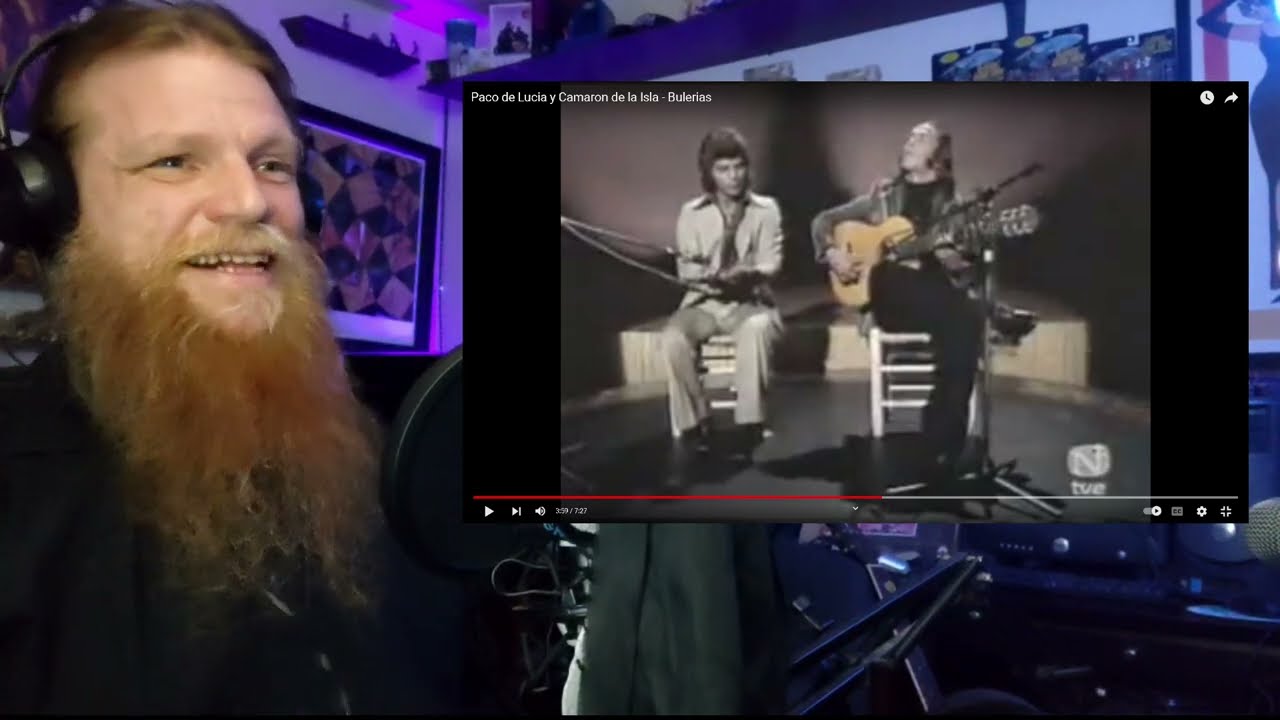 Paco de Lucia y Camaron de la Isla - Bulerias REACTION | Metal Head DJ Reacts