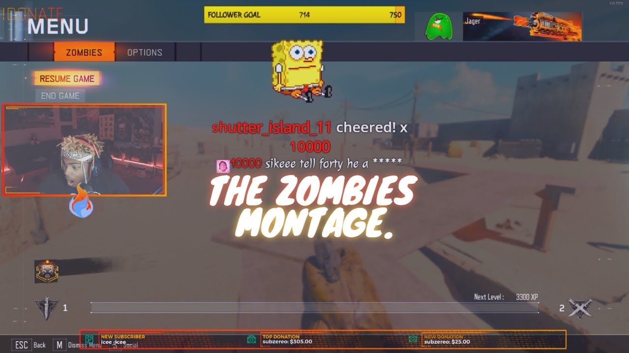 THE ZOMBIES MONTAGE.