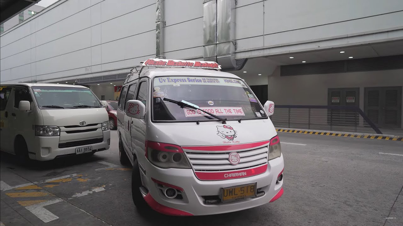 Philippines, FX ride from SM North to SM Fairview ( 2 / 3 )