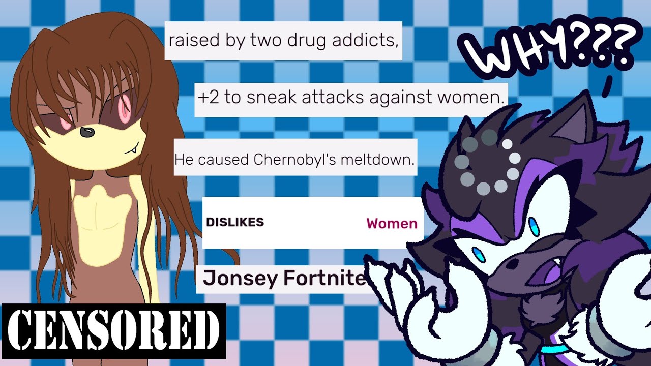 The WORST Sonic OCs EVER