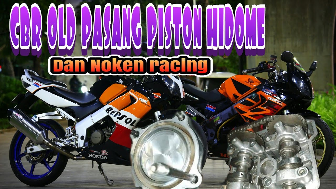 CBR 150R OLD PASANG NOKEN AS RACING DAN PISTON HI DOME