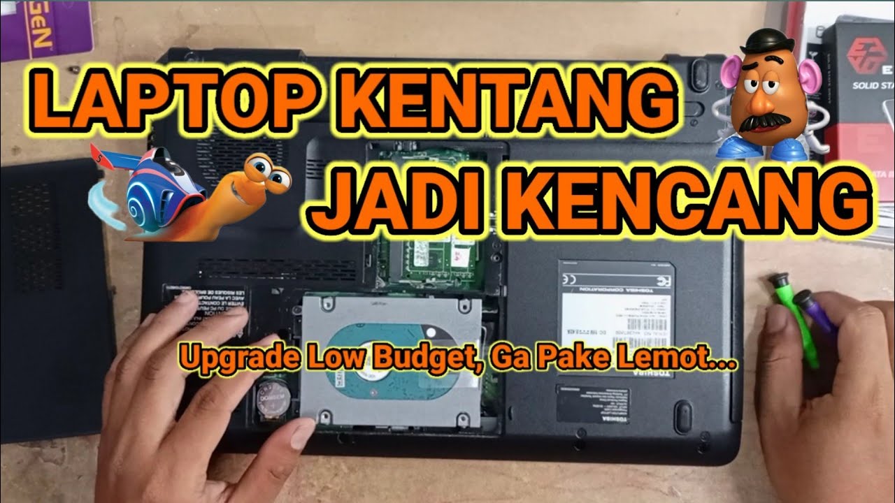 Обновление ноутбука Toshiba C600 / C640 | Заменить SSD |. Часть 2.