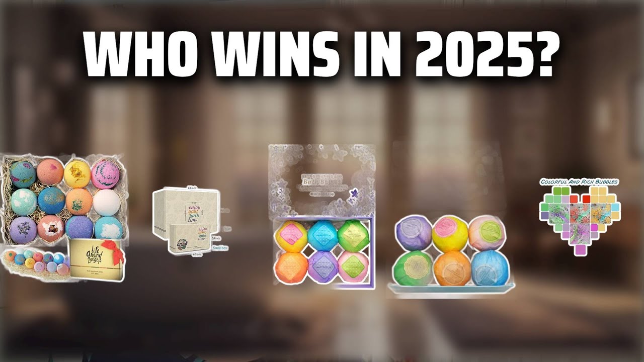 The Top 5 Best Fizzy Bath Bombs in 2025 - Must Watch Before Buying!