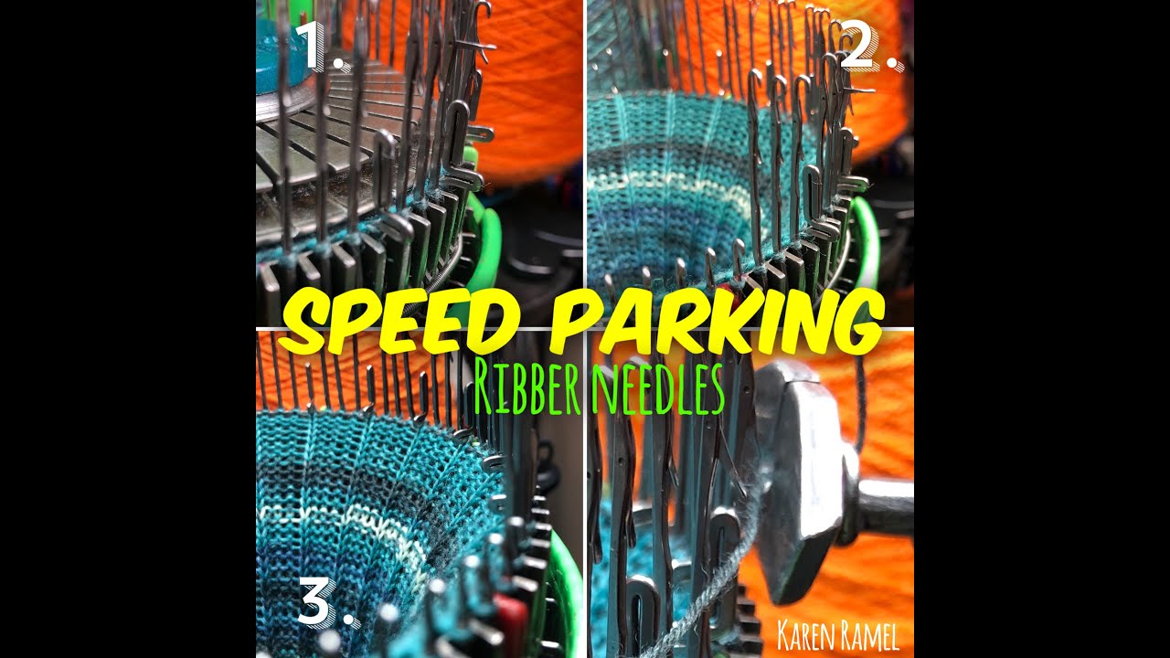 CSM: Parking Your Ribber Needles on a Cuff Down Sock