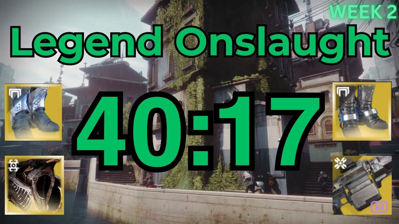 Legend Onslaught Week 2 l 50 WAVES in 40 Mins! l Fastest Weekly run!