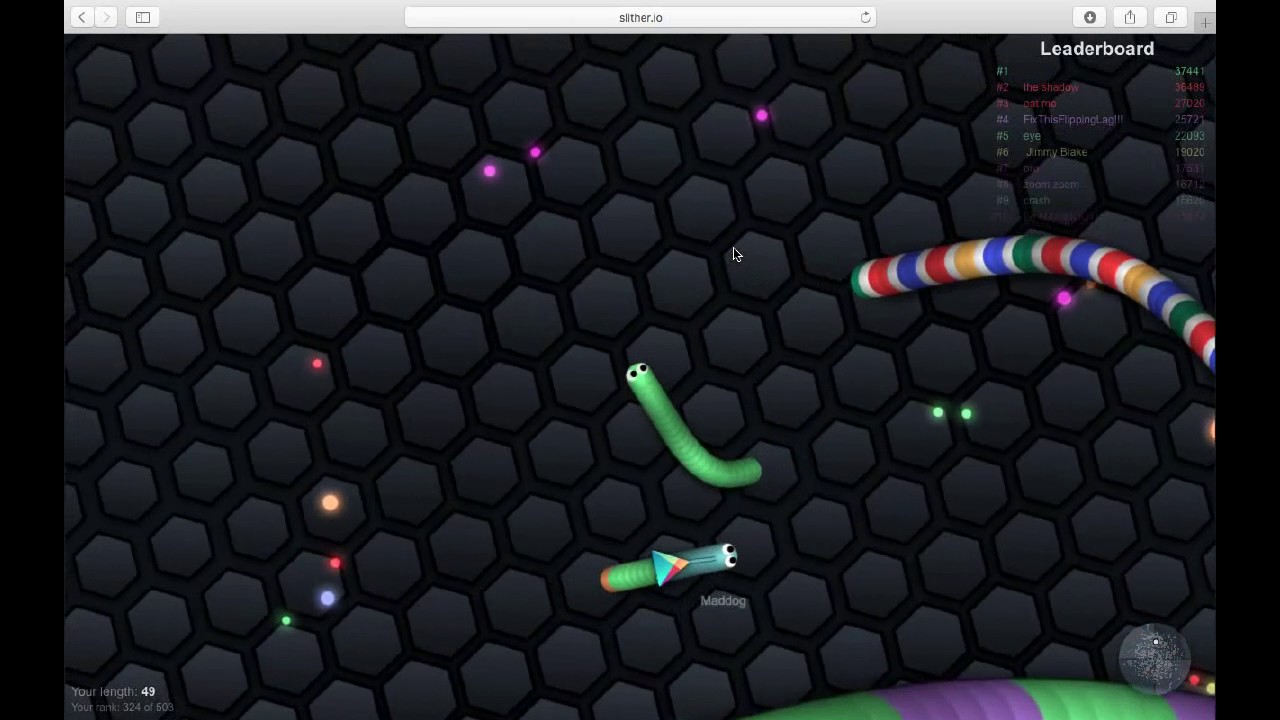 Slitherio stream #1