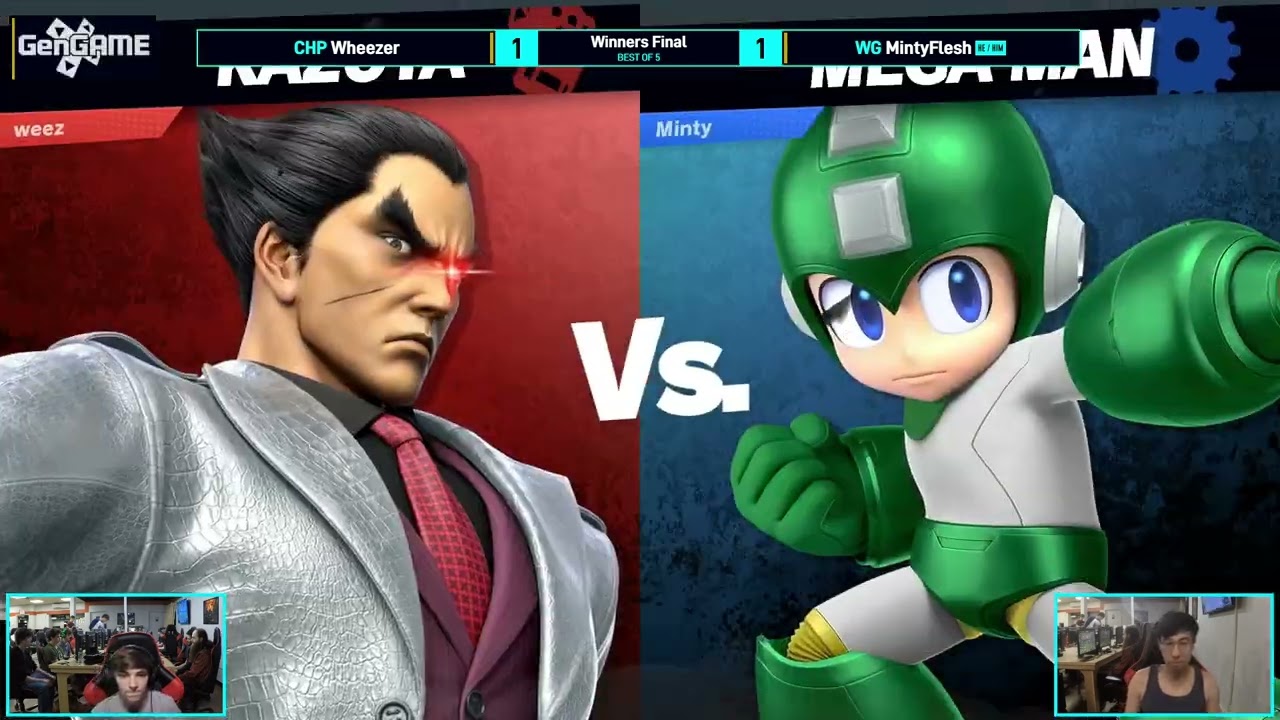 Wheezer (Kazuya) vs MintyFlesh (Mega Man) | AON Ultimate #169 Winners Final